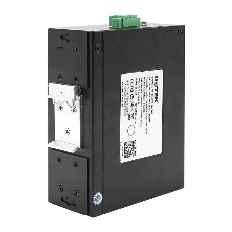 導軌式8口隔離型Modbus網關