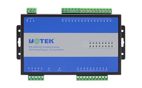 UT-56404 RS-485/232以太網(wǎng)隔離4通道模擬量輸入/輸出 I/O控制器