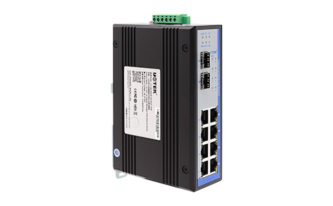 工業(yè)級以太網(wǎng)供電交換機(jī)_ UT-6410GCM POE 10口全千兆網(wǎng)管型以太網(wǎng)交換機(jī)