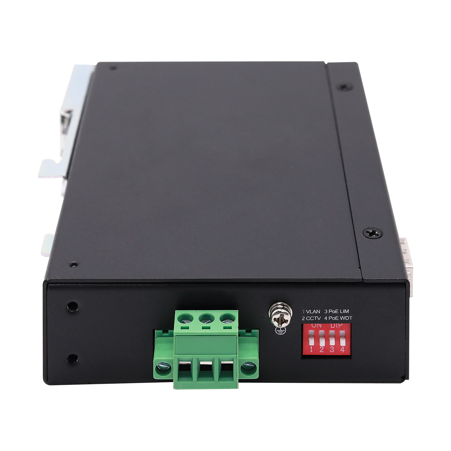 4口千兆POE光纖收發(fā)器