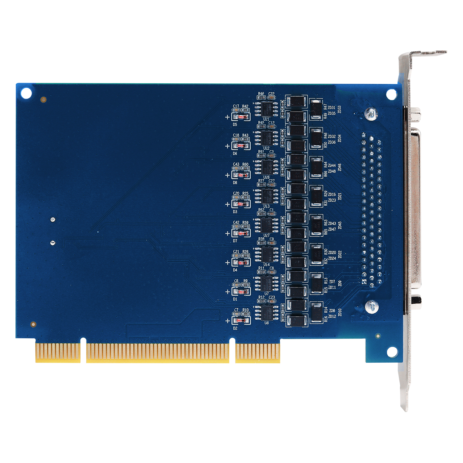 PCI轉(zhuǎn)8口RS-485/422多串口卡