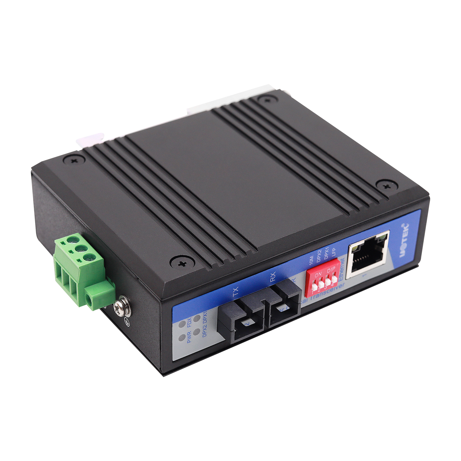 1口百兆網絡光纖收發器