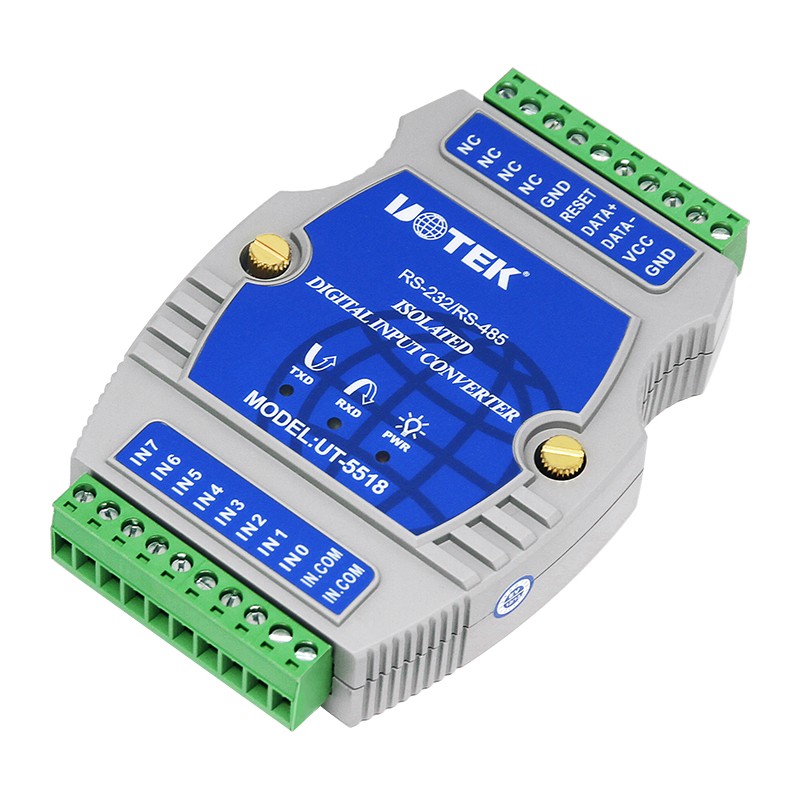 數(shù)字量8通道光隔濕接點I/O輸入模塊