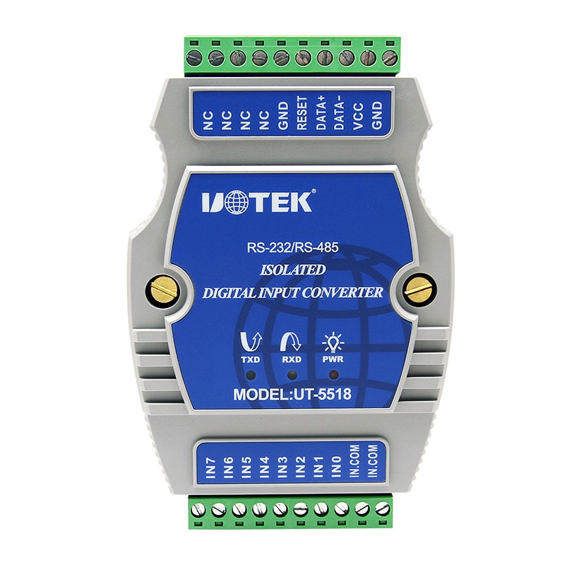 數(shù)字量8通道光隔濕接點I/O輸入模塊